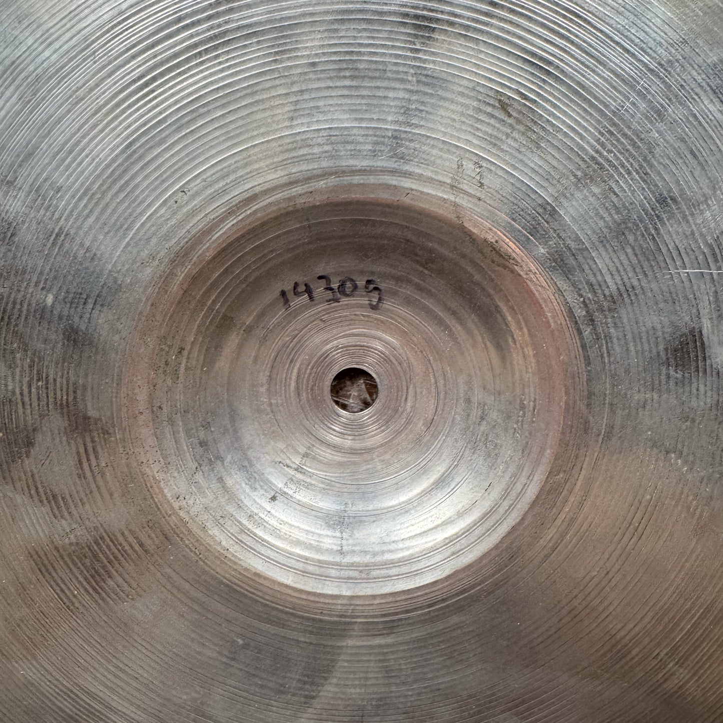 15" Zildjian A 1940s-1950s Trans Stamp Hi-Hat Cymbal Pair 1374g/1430g *Video Demo*