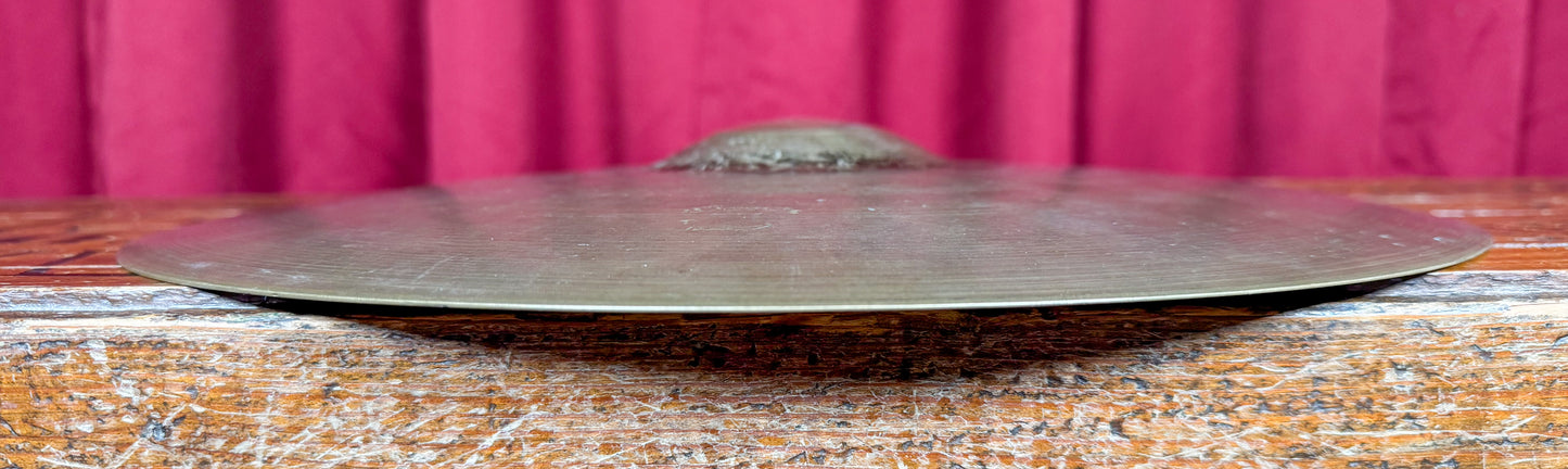 15" Zildjian A 1940s-1950s Trans Stamp Hi-Hat Cymbal Pair 1374g/1430g *Video Demo*