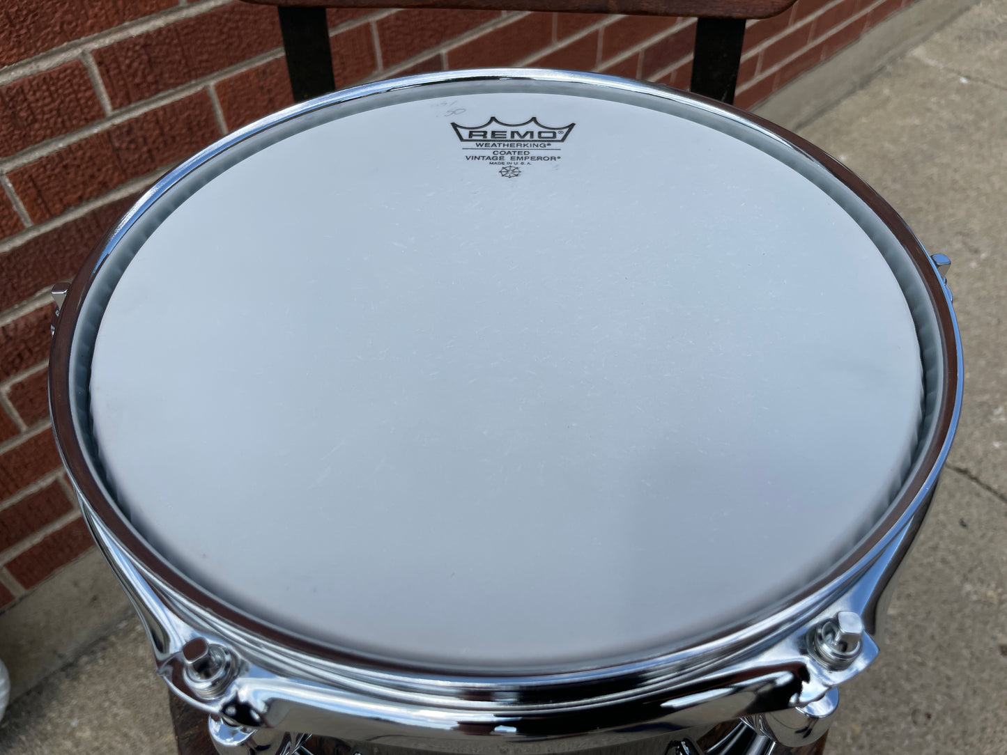 2010 Yamaha Oak Custom 8x10 Tom Drum Single Musashi Black NTT810UA