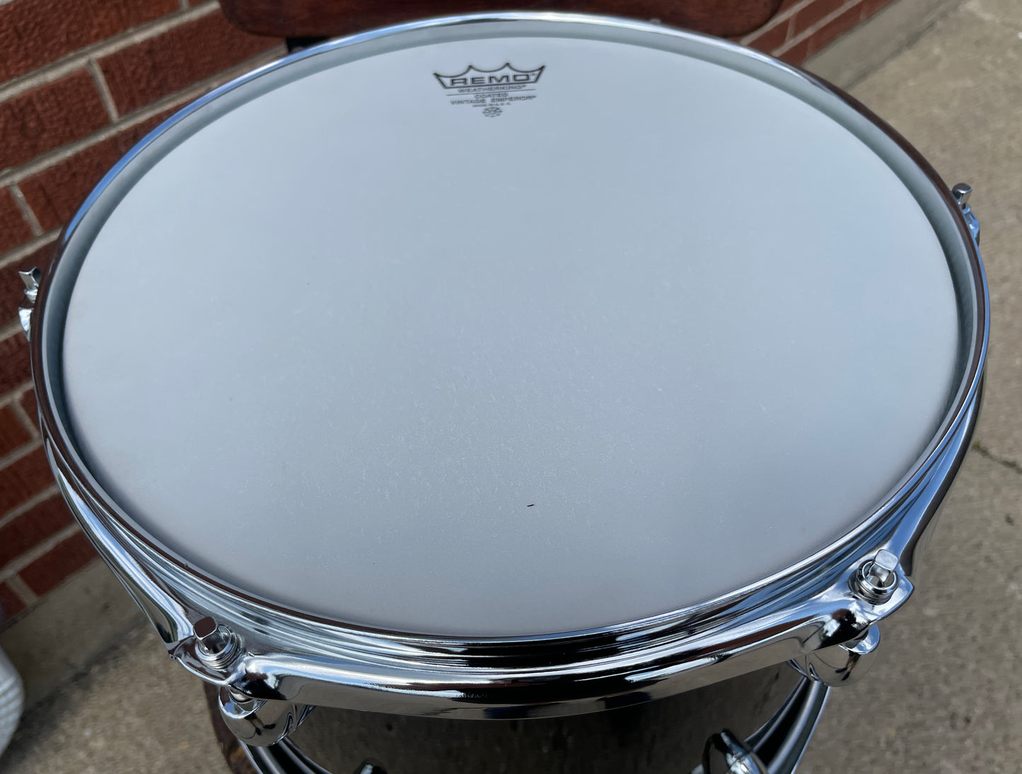 2010 Yamaha Oak Custom 9x12 Tom Drum Single Musashi Black NTT812UA