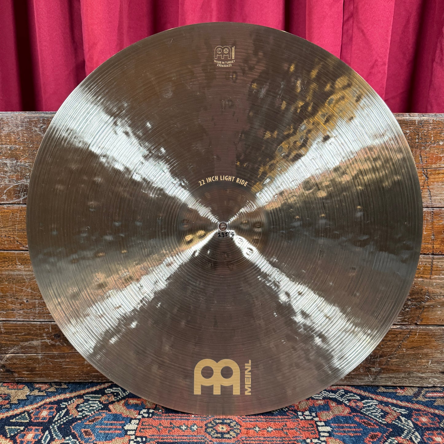 22" Meinl Byzance Foundry Reserve Light Ride Cymbal 2350g *Video Demo*