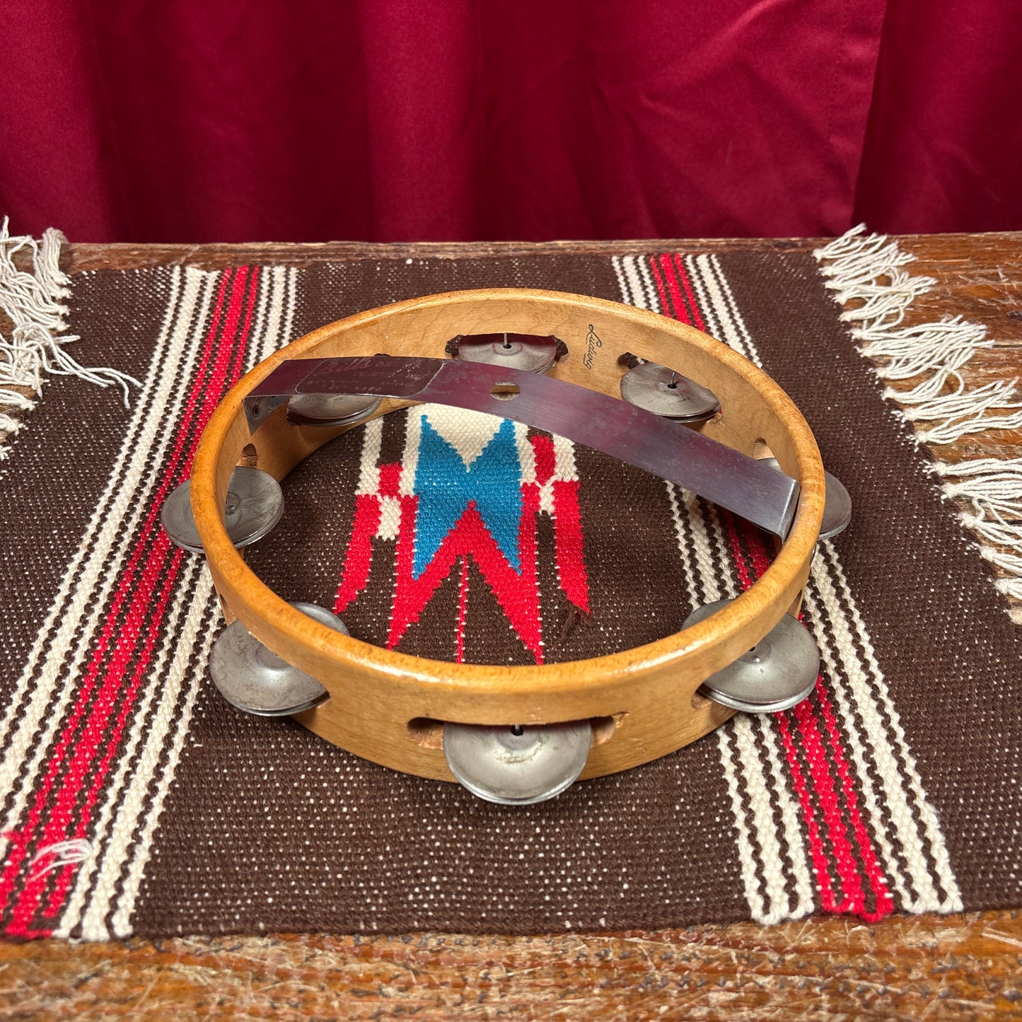 1960s Ludwig No. 88 Hi-Hat Sock Jingle Tambourine