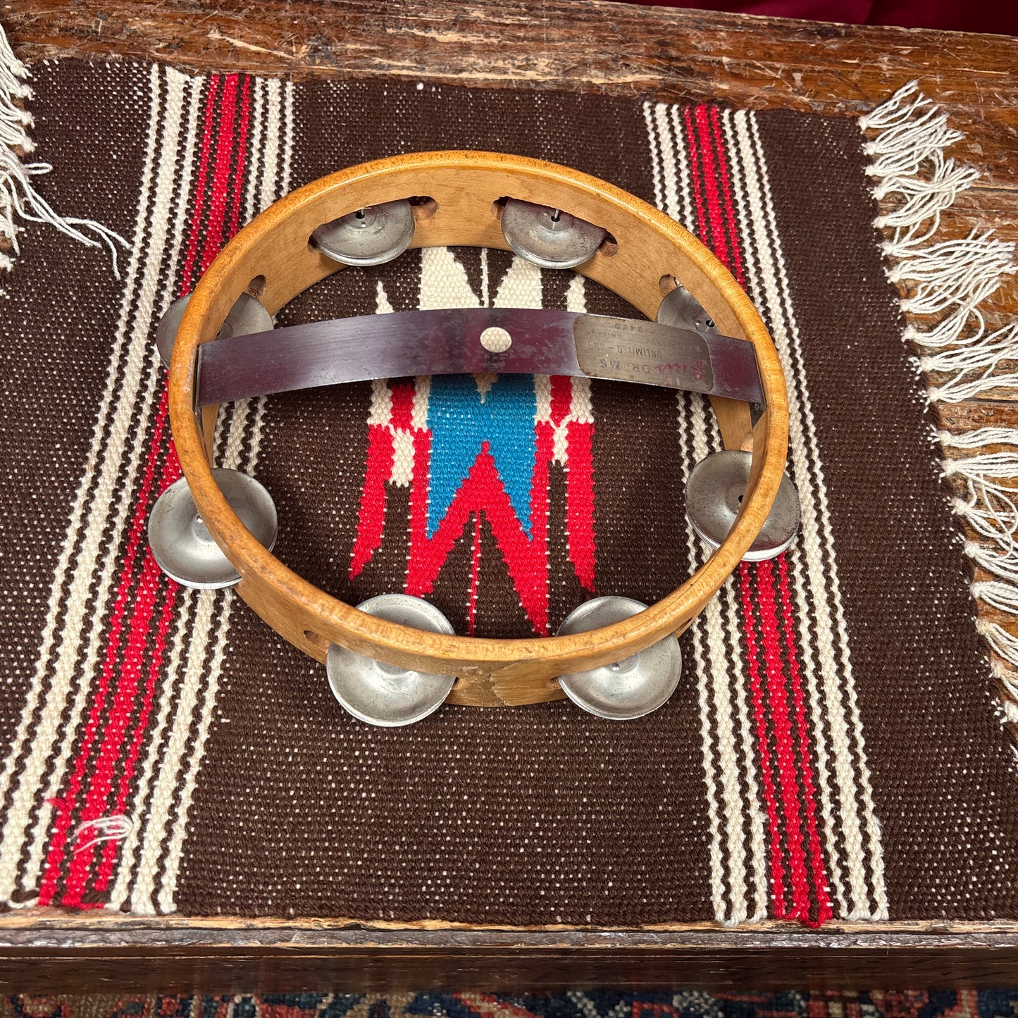 1960s Ludwig No. 88 Hi-Hat Sock Jingle Tambourine