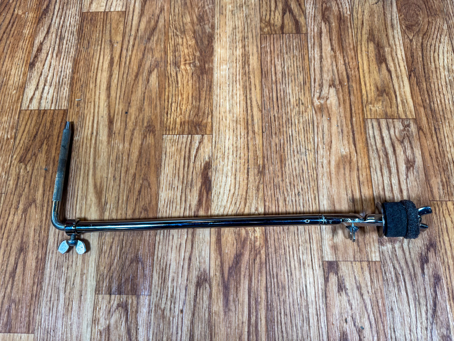 1960s Ludwig No. 1372C Telescoping L-Arm Cymbal Holder Chrome