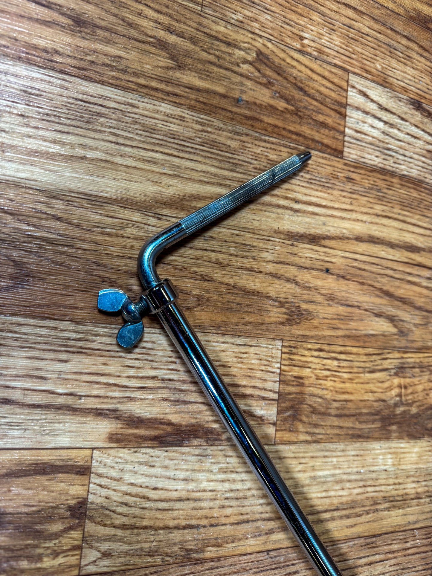 1960s Ludwig No. 1372C Telescoping L-Arm Cymbal Holder Chrome