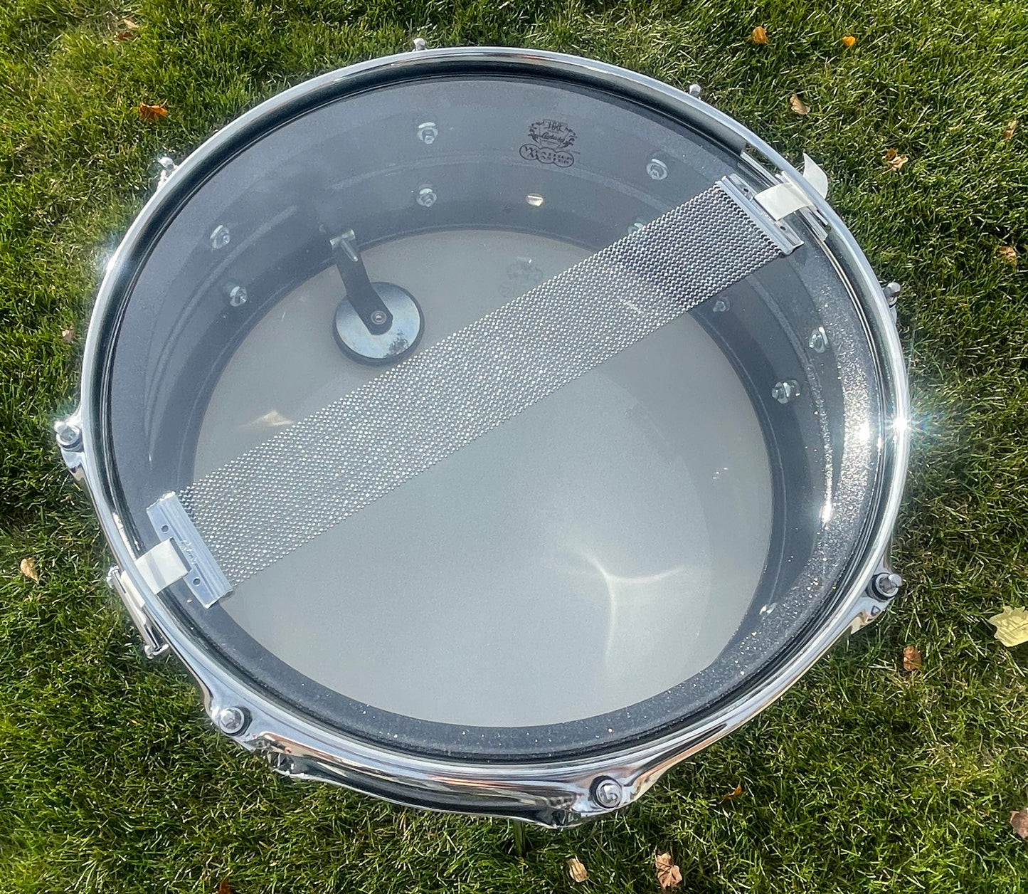 Ludwig 5x14 NOS 100th Anniversary Black Galaxy Acrolite Snare Drum Blackrolite