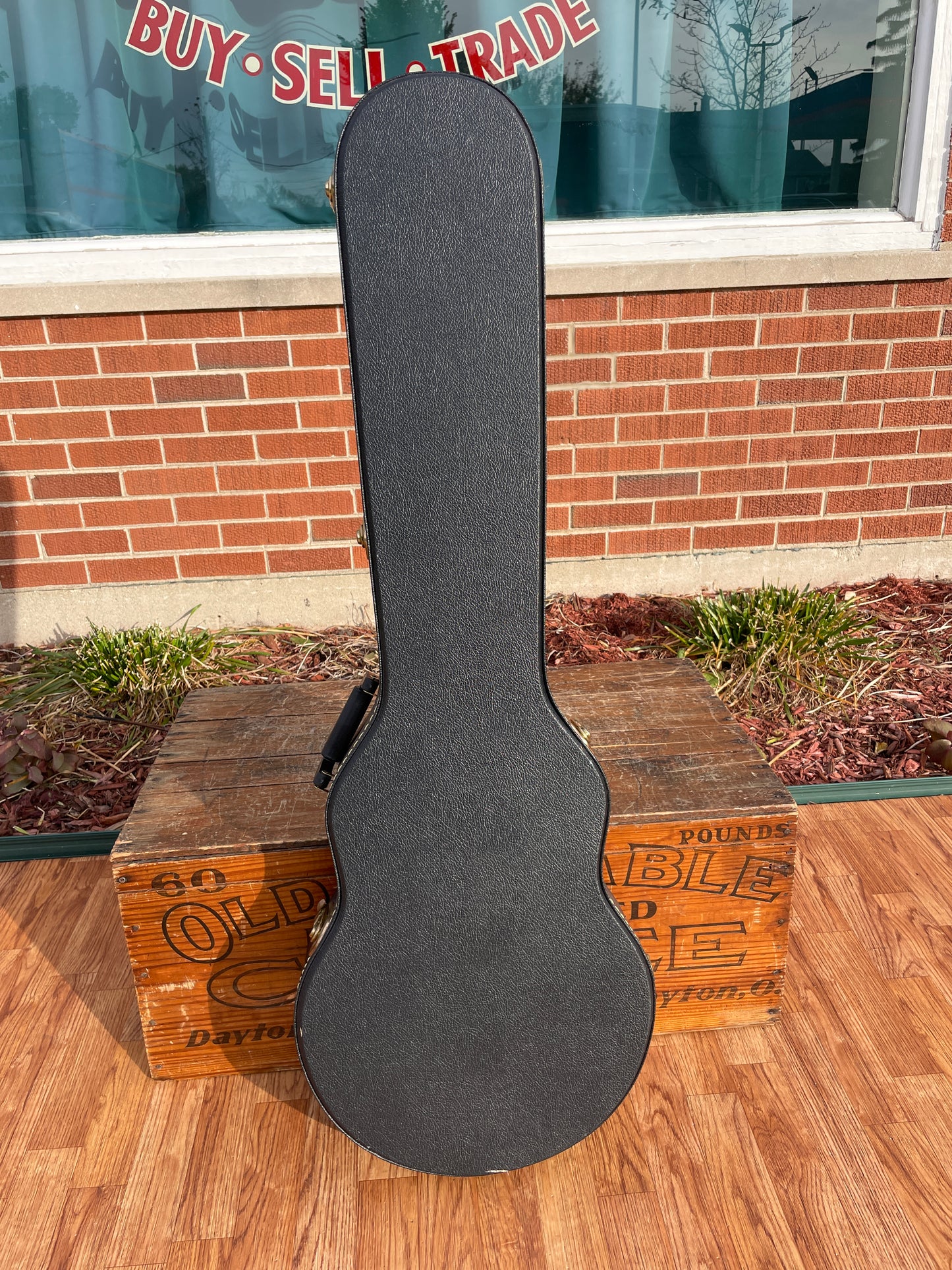2006 Epiphone Les Paul Standard Electric Guitar Ebony w/ OHSC