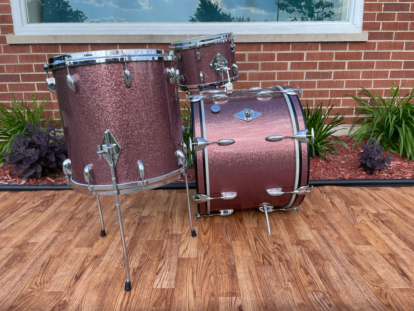 1960s Gretsch Round Badge Progressive Jazz Drum Set 20/12/14