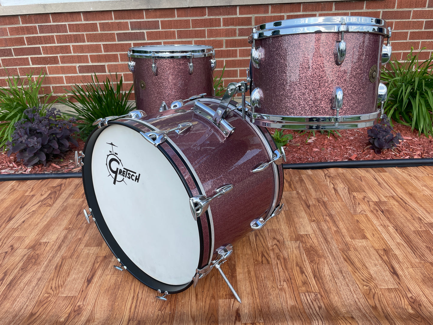 1960s Gretsch Round Badge Progressive Jazz Drum Set 20/12/14