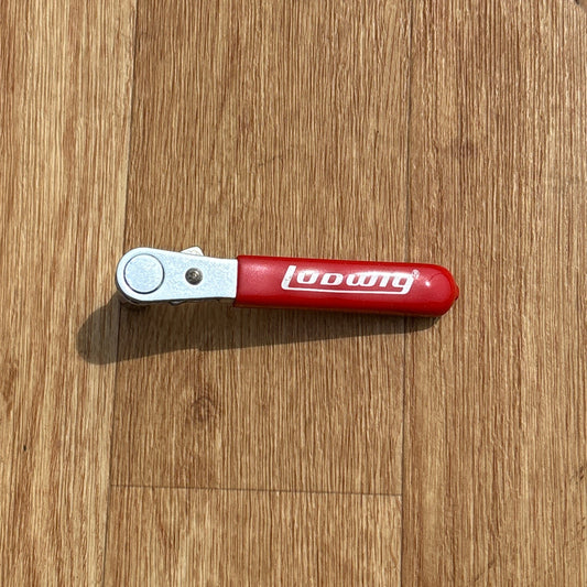 Ludwig Ratchet Torque Wrench Drum Key Standard - Red