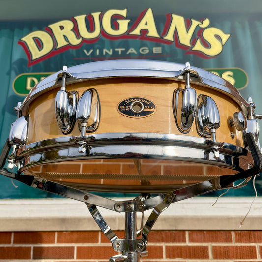 1990s Slingerland 4x14 Artist Series Snare Drum SAD-144 Natural