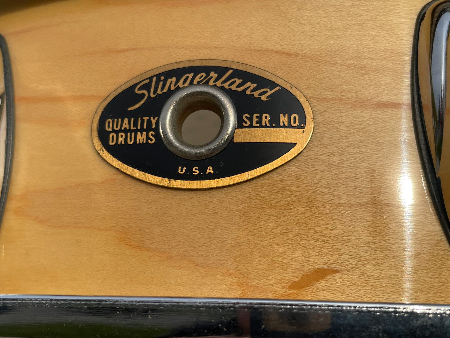 1990s Slingerland 4x14 Artist Series Snare Drum SAD-144 Natural