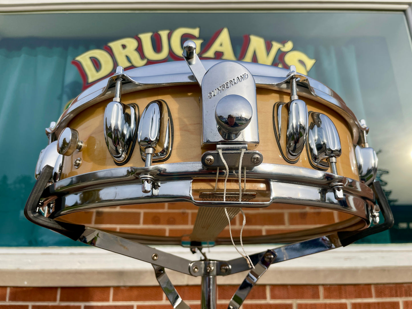 1990s Slingerland 4x14 Artist Series Snare Drum SAD-144 Natural