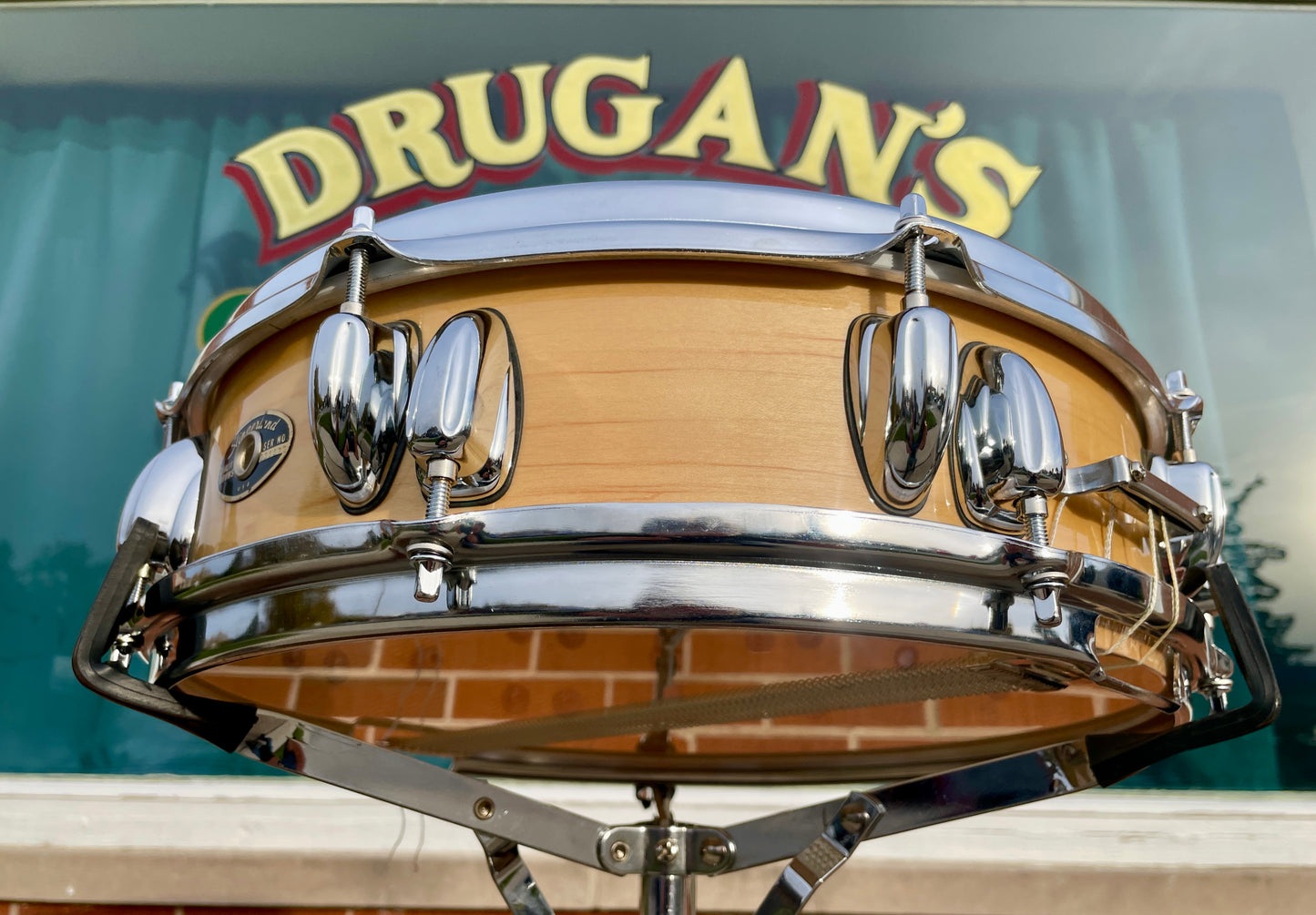 1990s Slingerland 4x14 Artist Series Snare Drum SAD-144 Natural