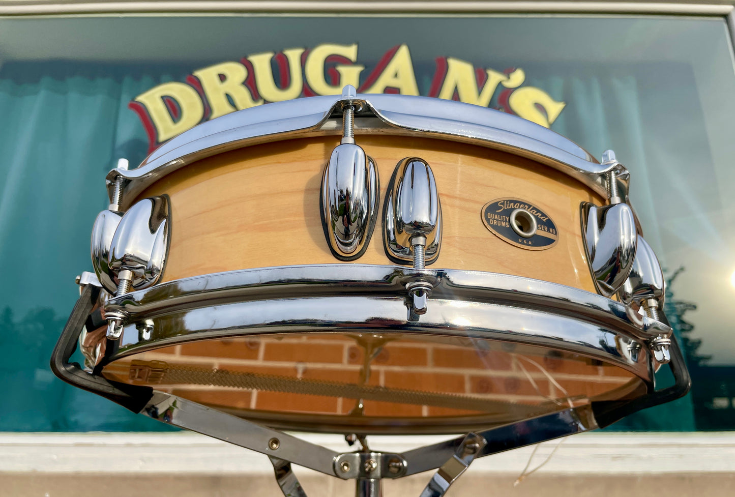 1990s Slingerland 4x14 Artist Series Snare Drum SAD-144 Natural