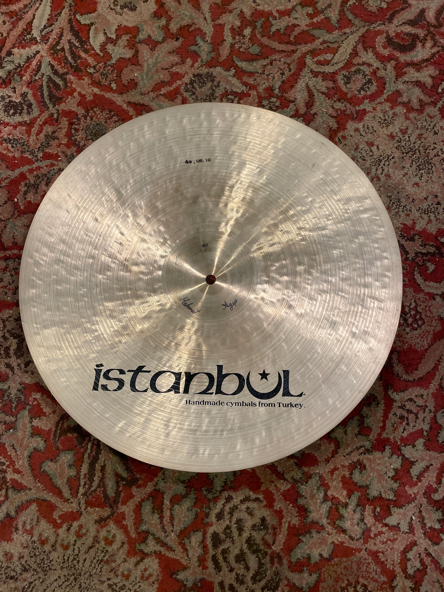 18" Istanbul Agop Mehmet Pre-Split Crash Ride Cymbal 1802g *Video Demo*