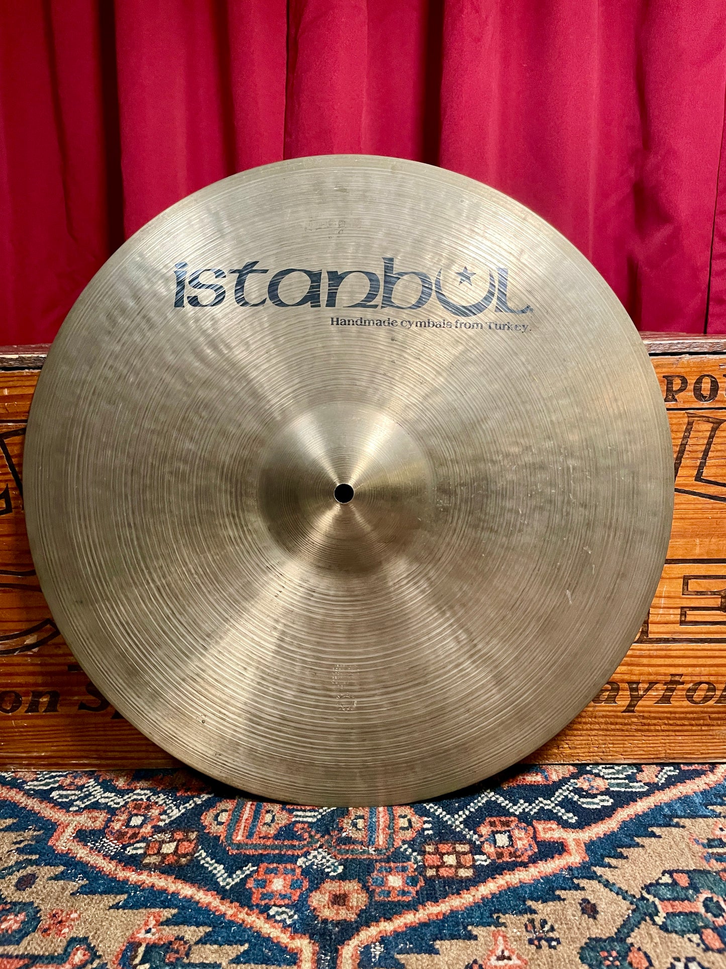 18" Istanbul Agop Mehmet Pre-Split Crash Ride Cymbal 1802g *Video Demo*