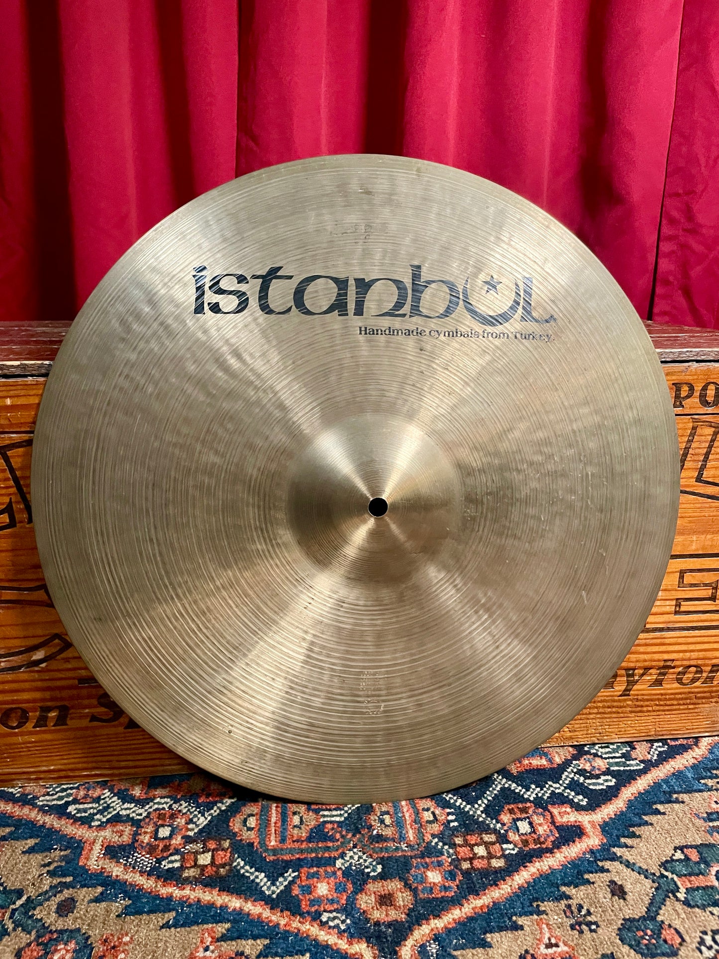 18" Istanbul Agop Mehmet Pre-Split Crash Ride Cymbal 1802g *Video Demo*