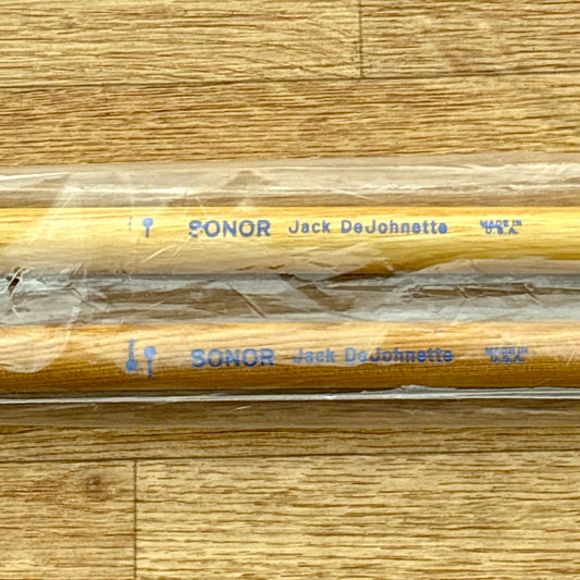 N.O.S. Vintage Sonor Jack DeJohnette Wood Tip Drum Sticks w/ Original Bag