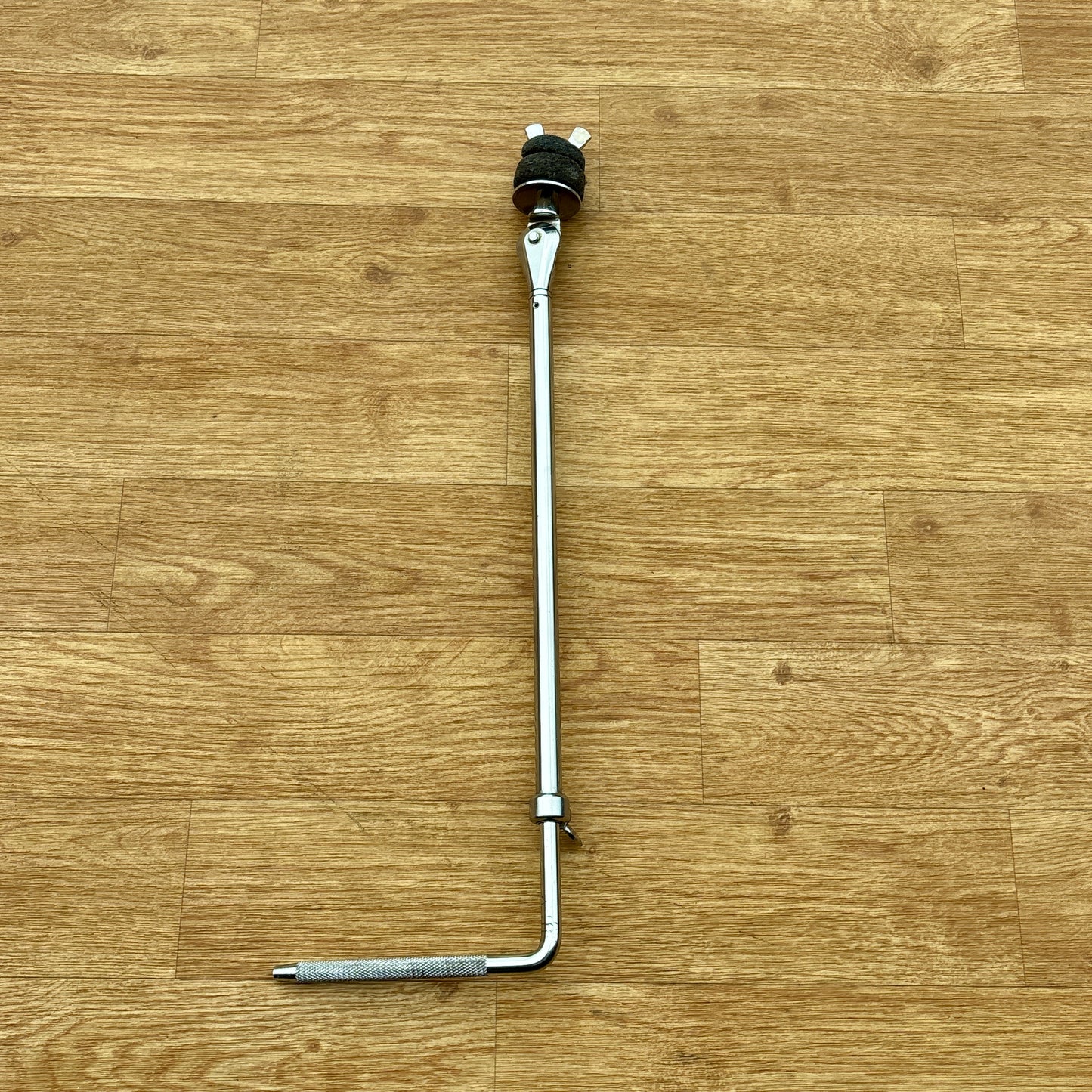 1960s Ludwig No. 1372C Telescoping L-Arm Cymbal Holder Chrome