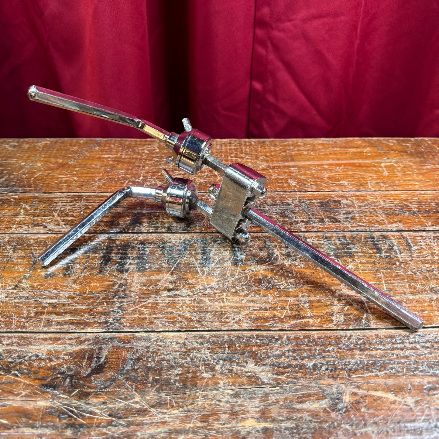 Vintage MIJ Double Tom Holder 10mm Rogers Swiv-O-Matic Style