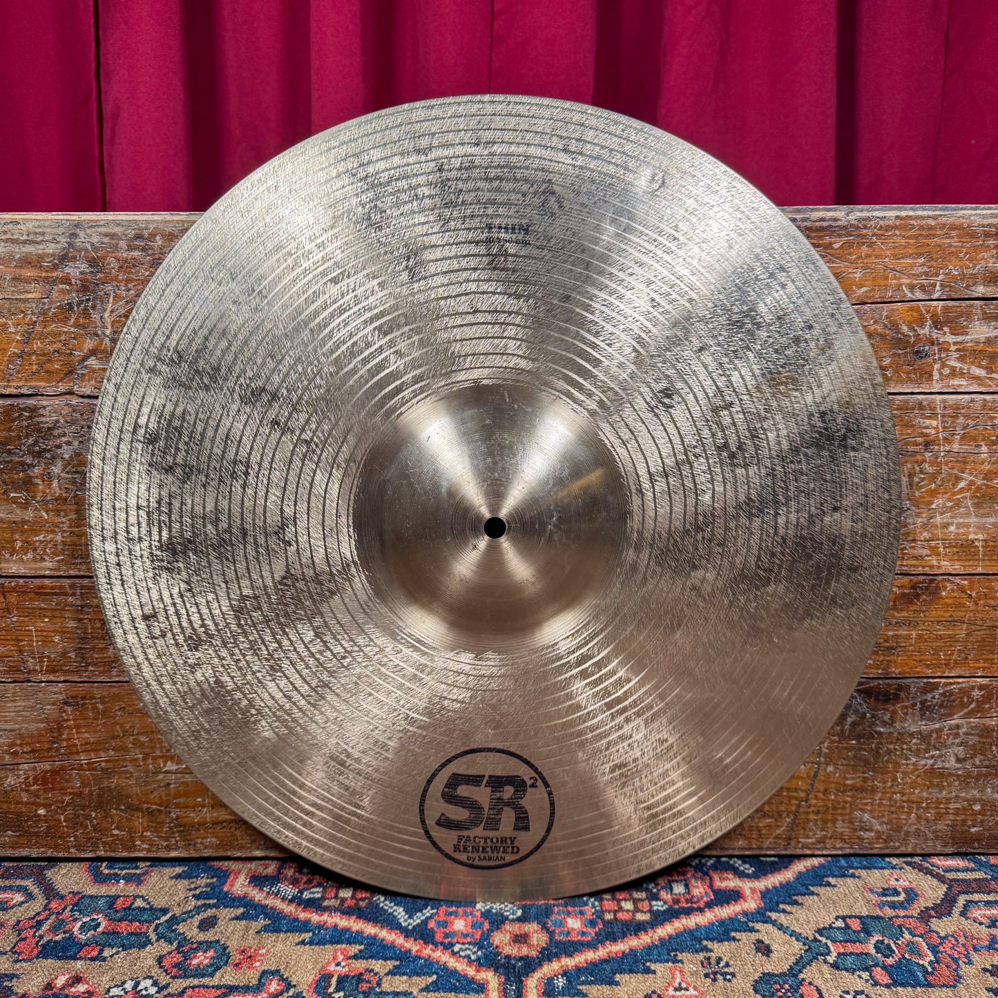 20" Sabian SR2 Thin Ride Cymbal 2092g *Video Demo*