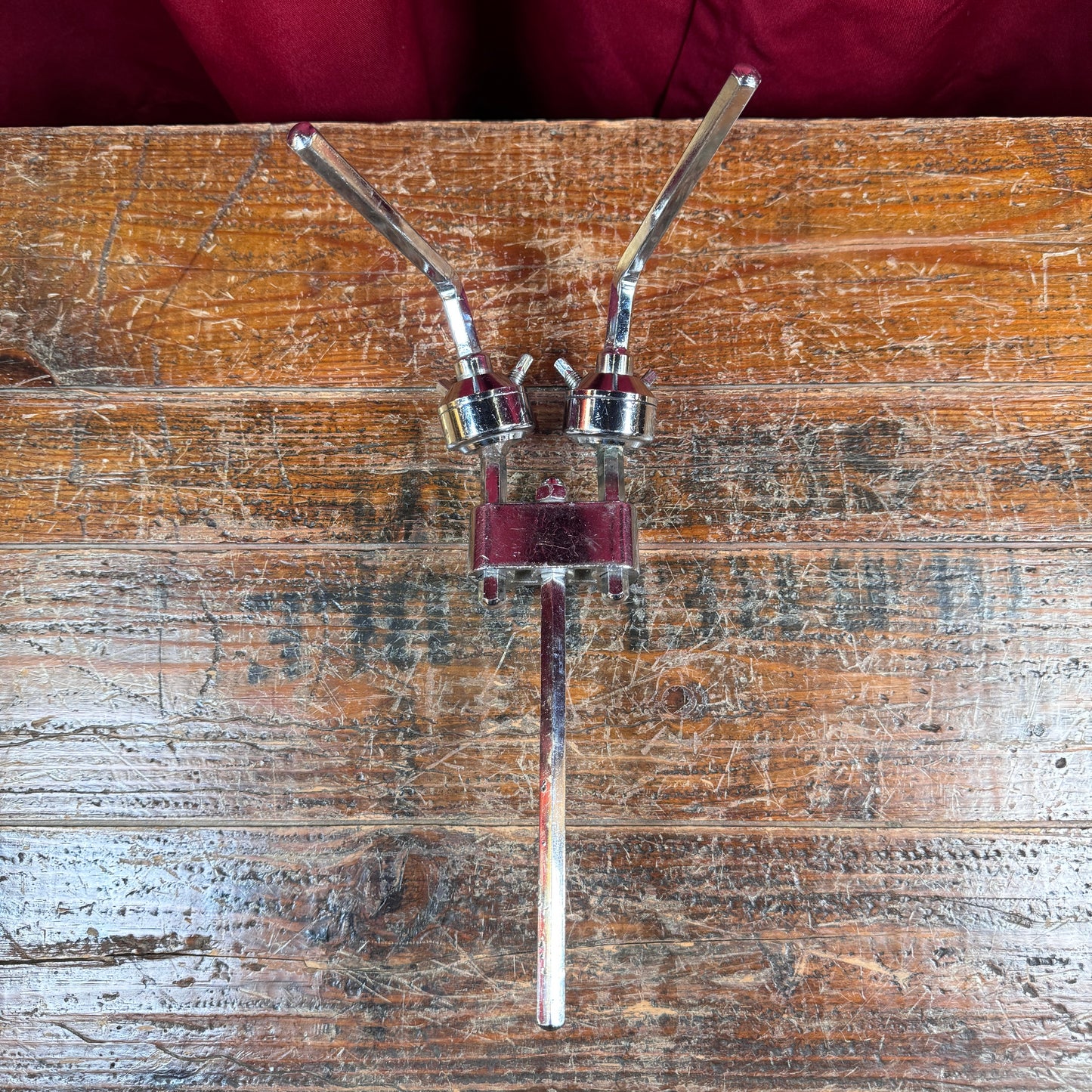 Vintage MIJ Double Tom Holder 10mm Rogers Swiv-O-Matic Style