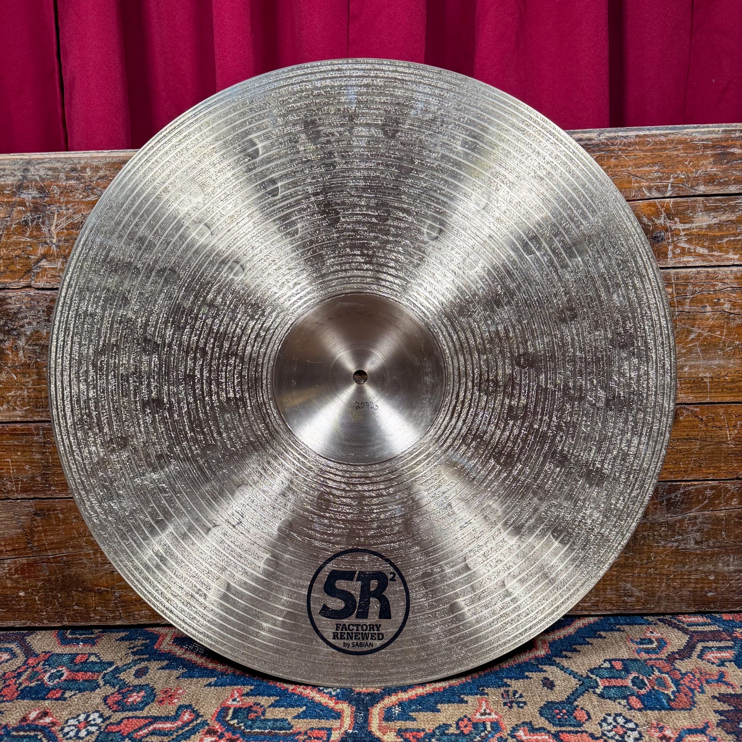 20" Sabian SR2 Thin Ride Cymbal 2092g *Video Demo*