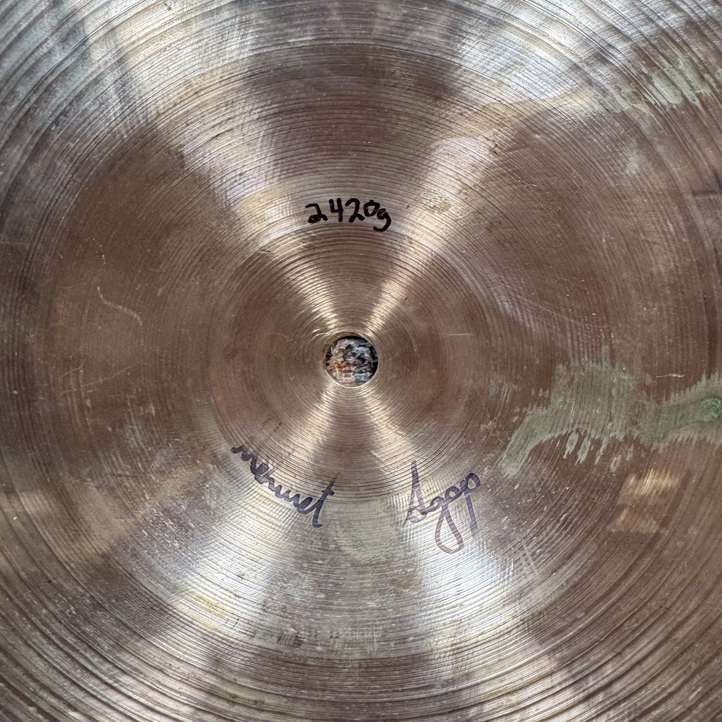 20" Istanbul Agop Mehmet Pre-Split Medium Ride Cymbal 2420g *Video Demo*