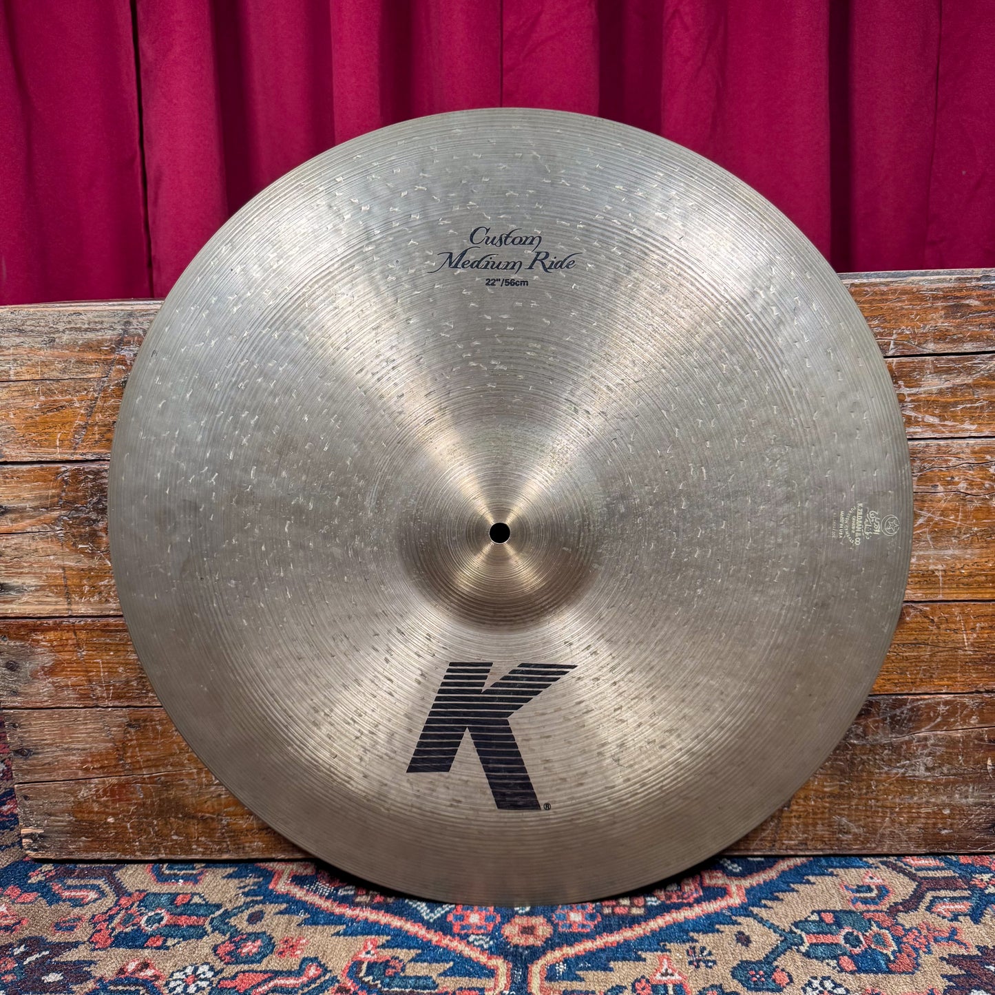22" Zildjian K Custom Medium Ride Cymbal 3200g *Video Demo*