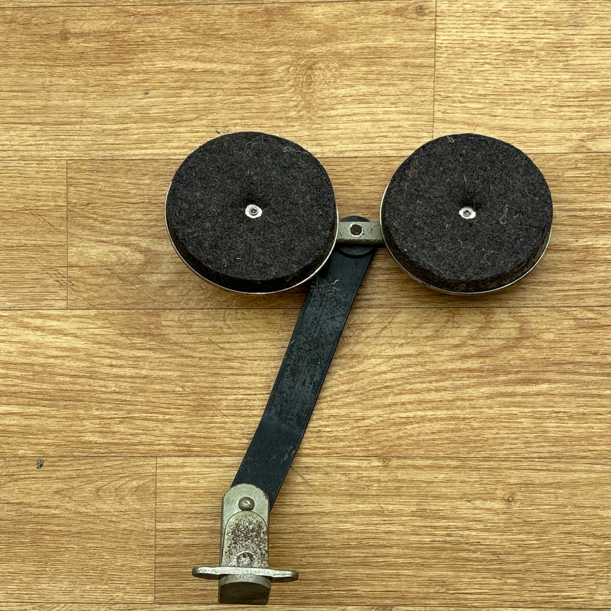 1920s Ludwig Hoop Mount External Dual Felt Bass Drum Muffler