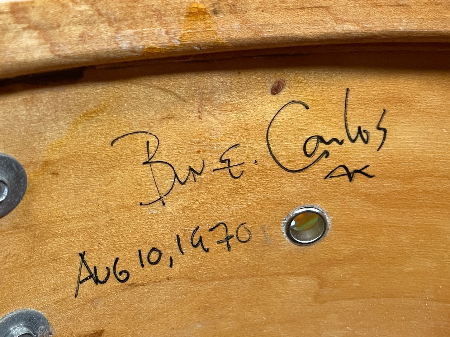 1970s Ludwig Big Beat Drum Set Citrus Mod 22/12/13/16 Bun E. Carlos