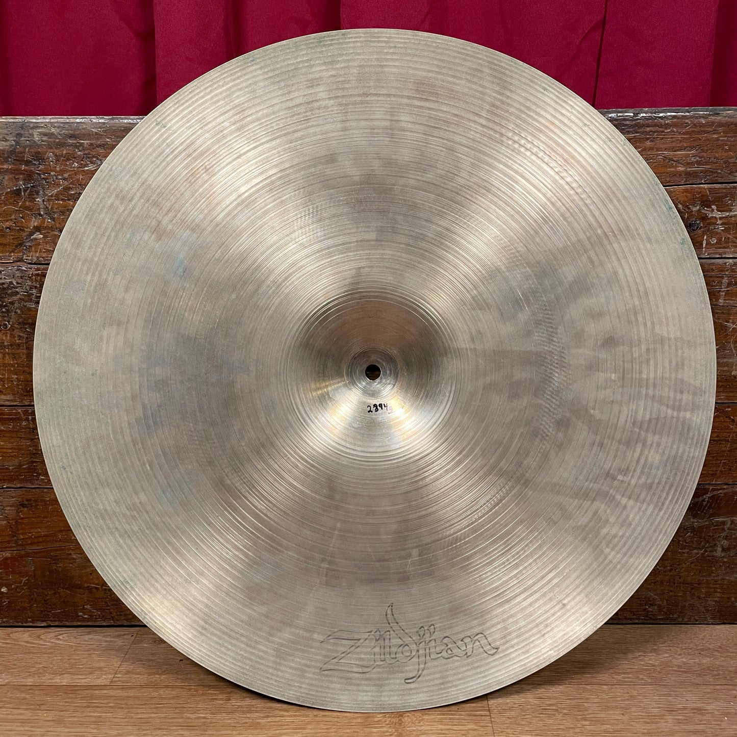 20" Zildjian A 1970s Ride Cymbal 2894g Hollow Logo
