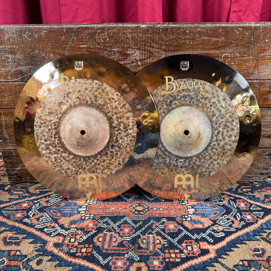 15" Meinl Byzance Dual Hi-Hat Cymbal Pair 1006g/1210g *Video Demo*