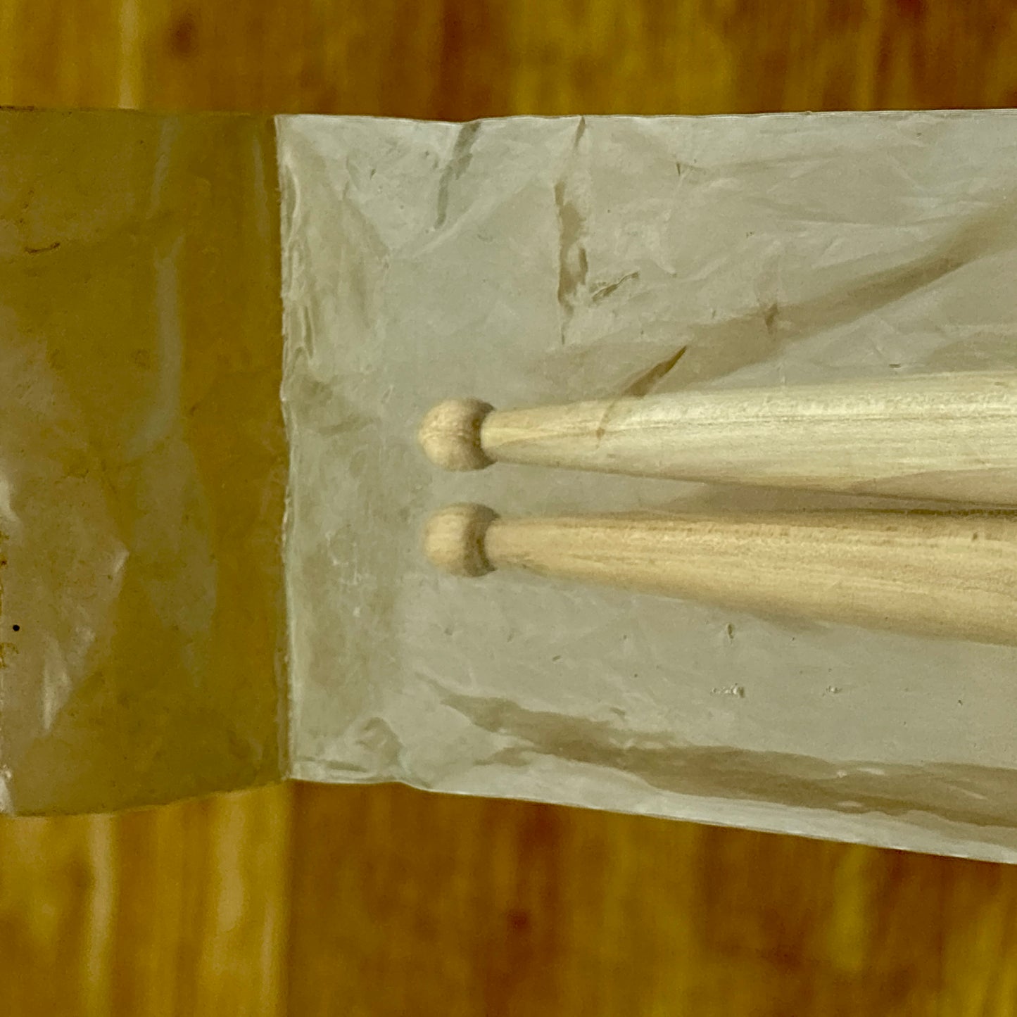 1970s N.O.S. Rogers 2C Model Drum Sticks Wood Tip w/ Original Bag