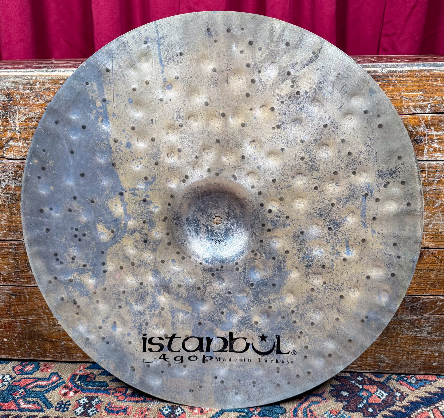 20" Istanbul Agop Xist Dry Dark Crash Cymbal 1394g *Video Demo*