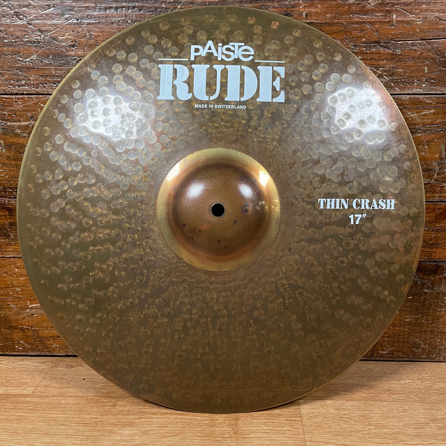 17" Paiste Rude Thin Crash Cymbal 1366g