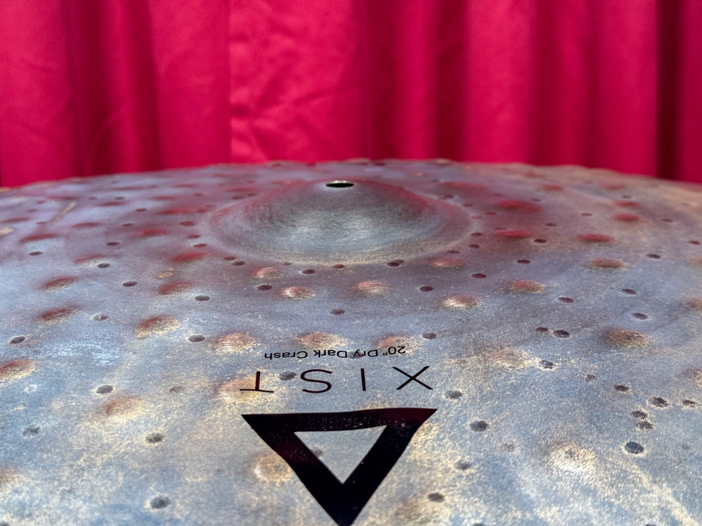 20" Istanbul Agop Xist Dry Dark Crash Cymbal 1394g *Video Demo*