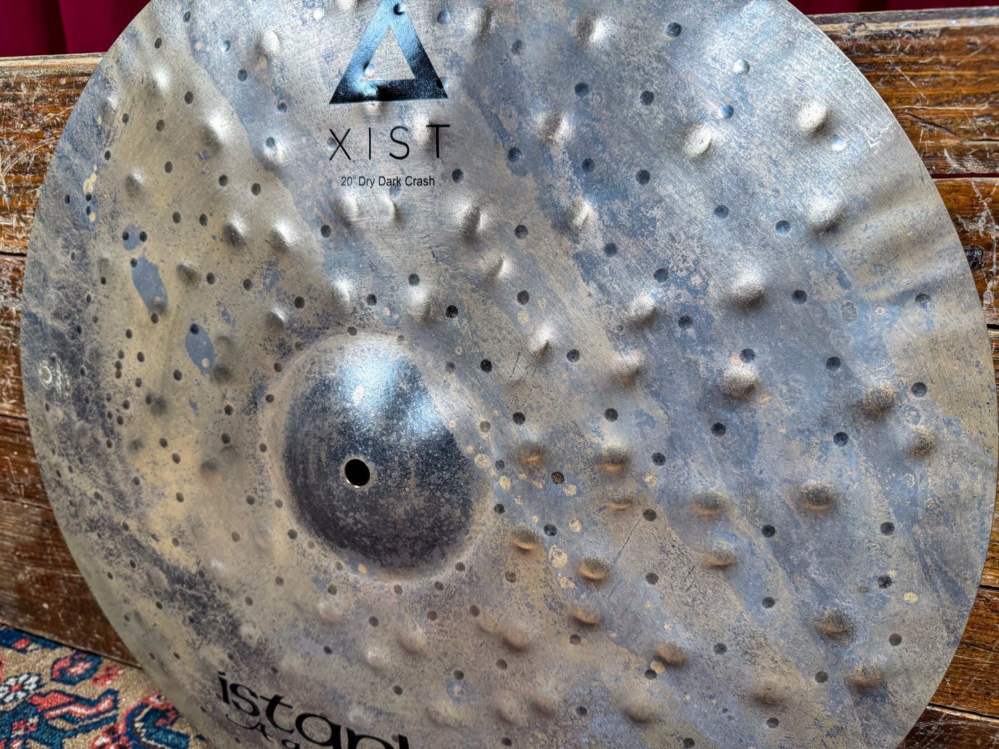 20" Istanbul Agop Xist Dry Dark Crash Cymbal 1366g *Video Demo*