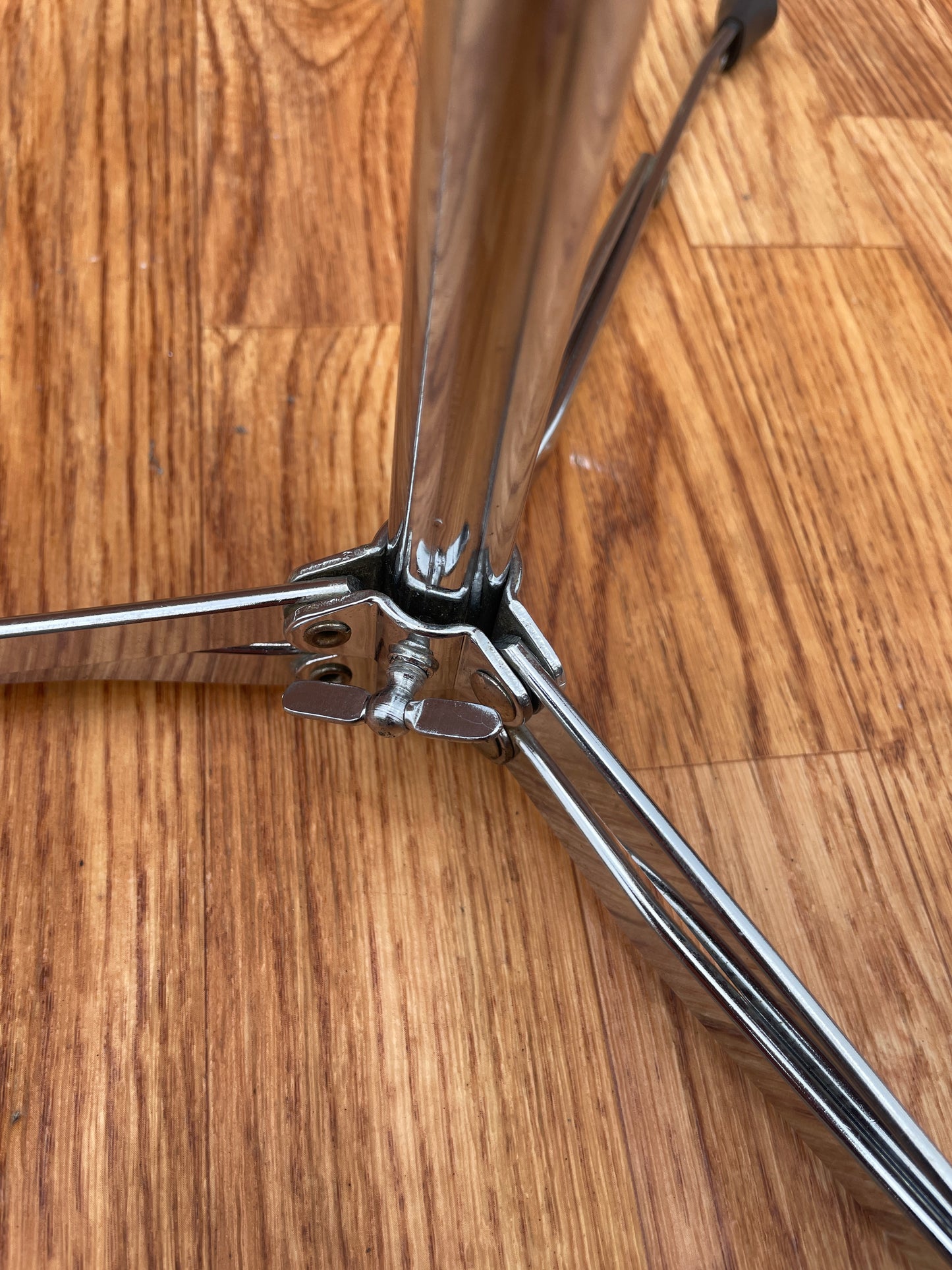 1960s Ludwig Round Tilter 1400 Straight Flat Base Cymbal Stand #2
