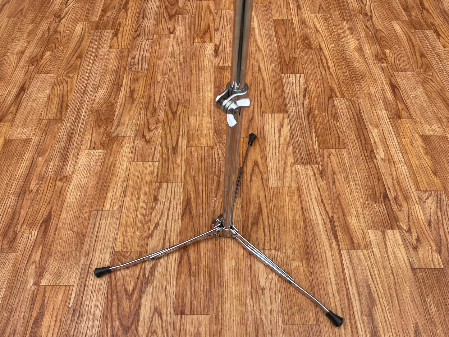 1960s Ludwig Round Tilter 1400 Straight Flat Base Cymbal Stand #2