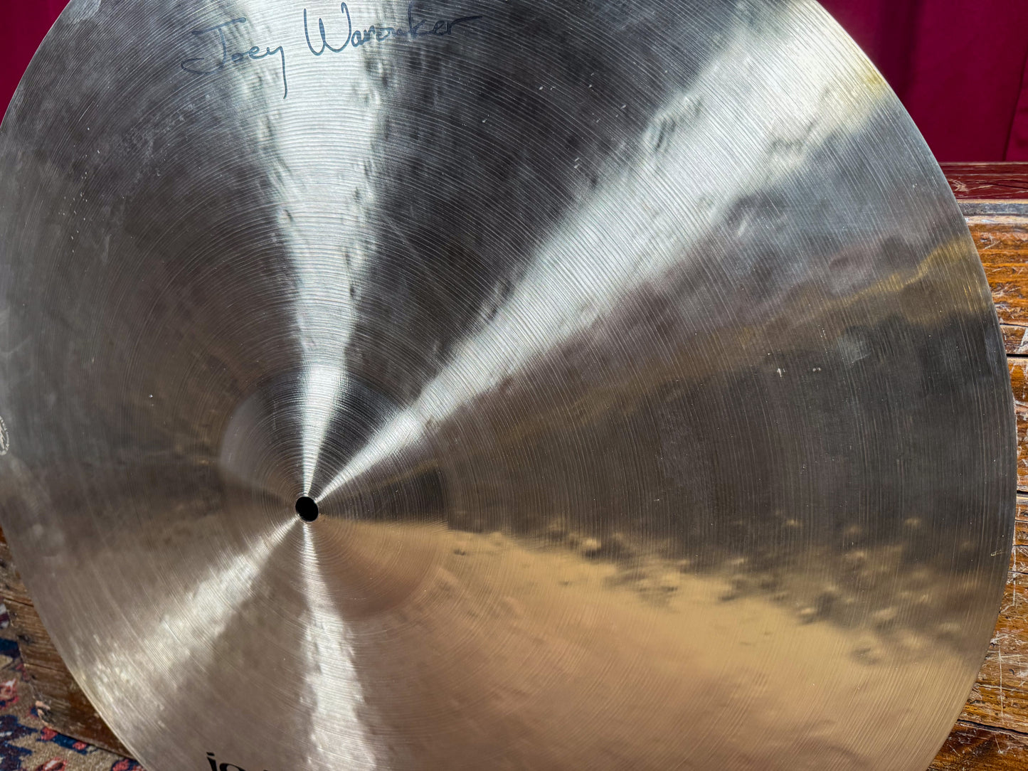 24" Istanbul Agop Joey Waronker Signature Ride Cymbal 3378g *Video Demo*
