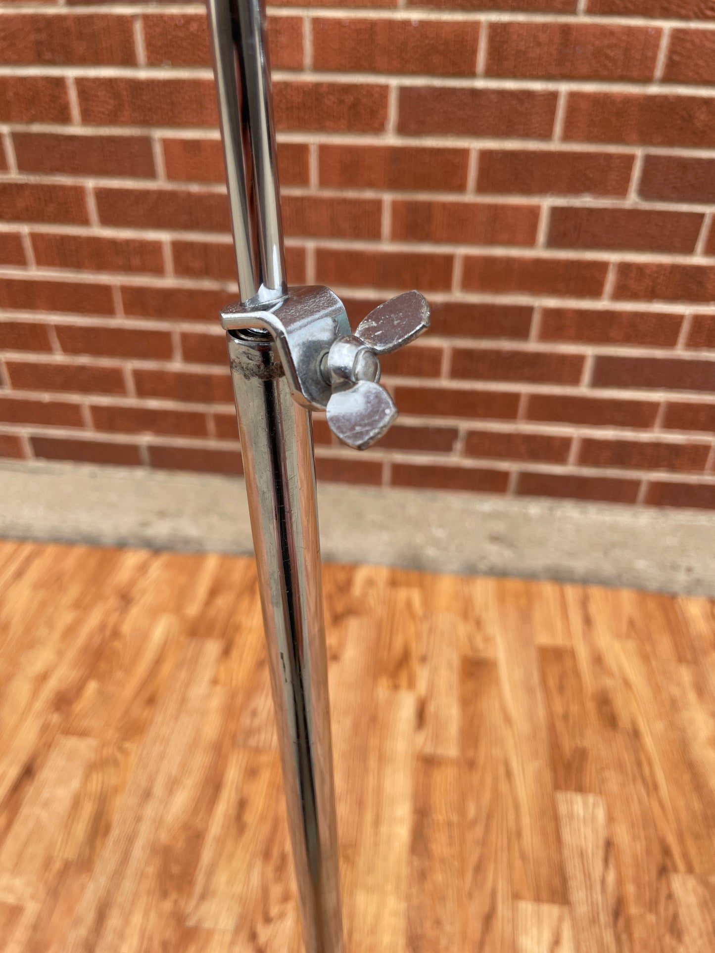 1960s Ludwig Round Tilter 1400 Straight Flat Base Cymbal Stand #2