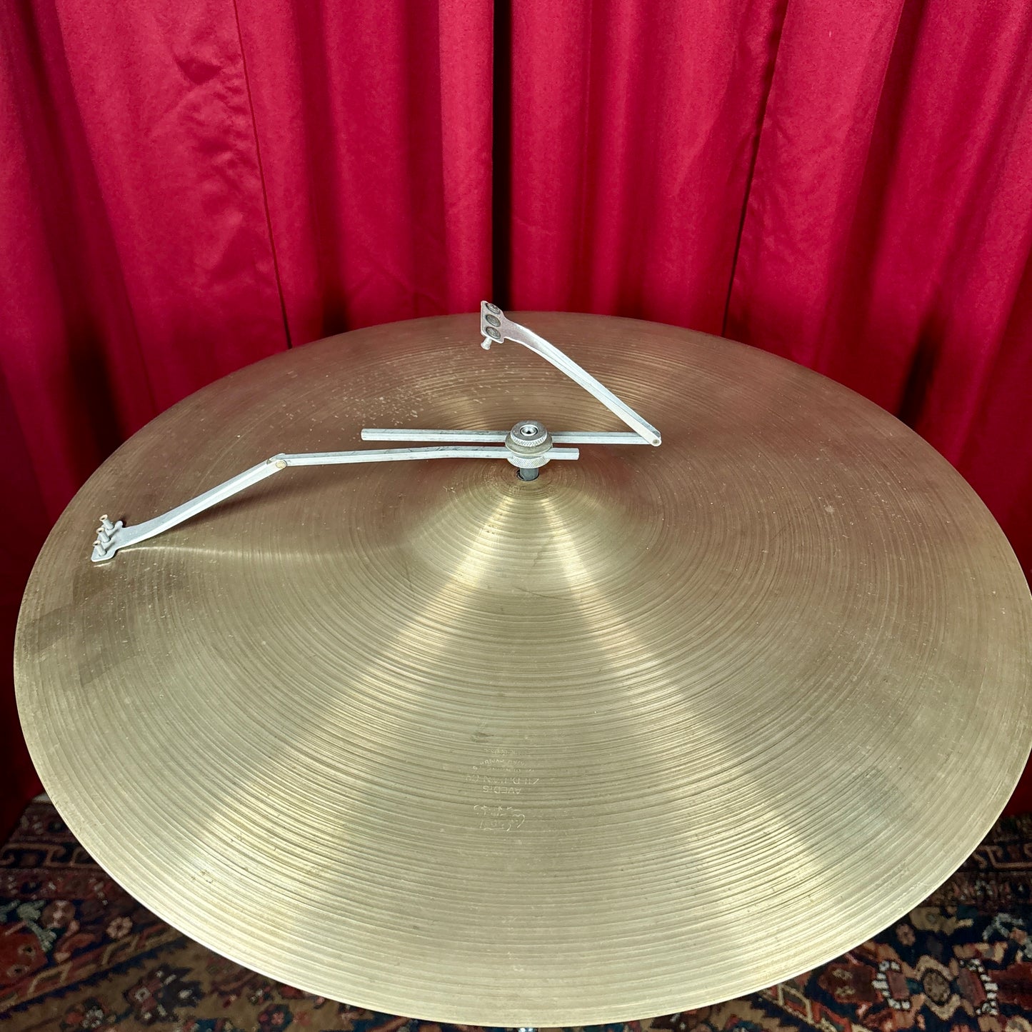 1960s Camco Adjustable Throw Off Cymbal Sizzler No. 730 Rivet Attachment