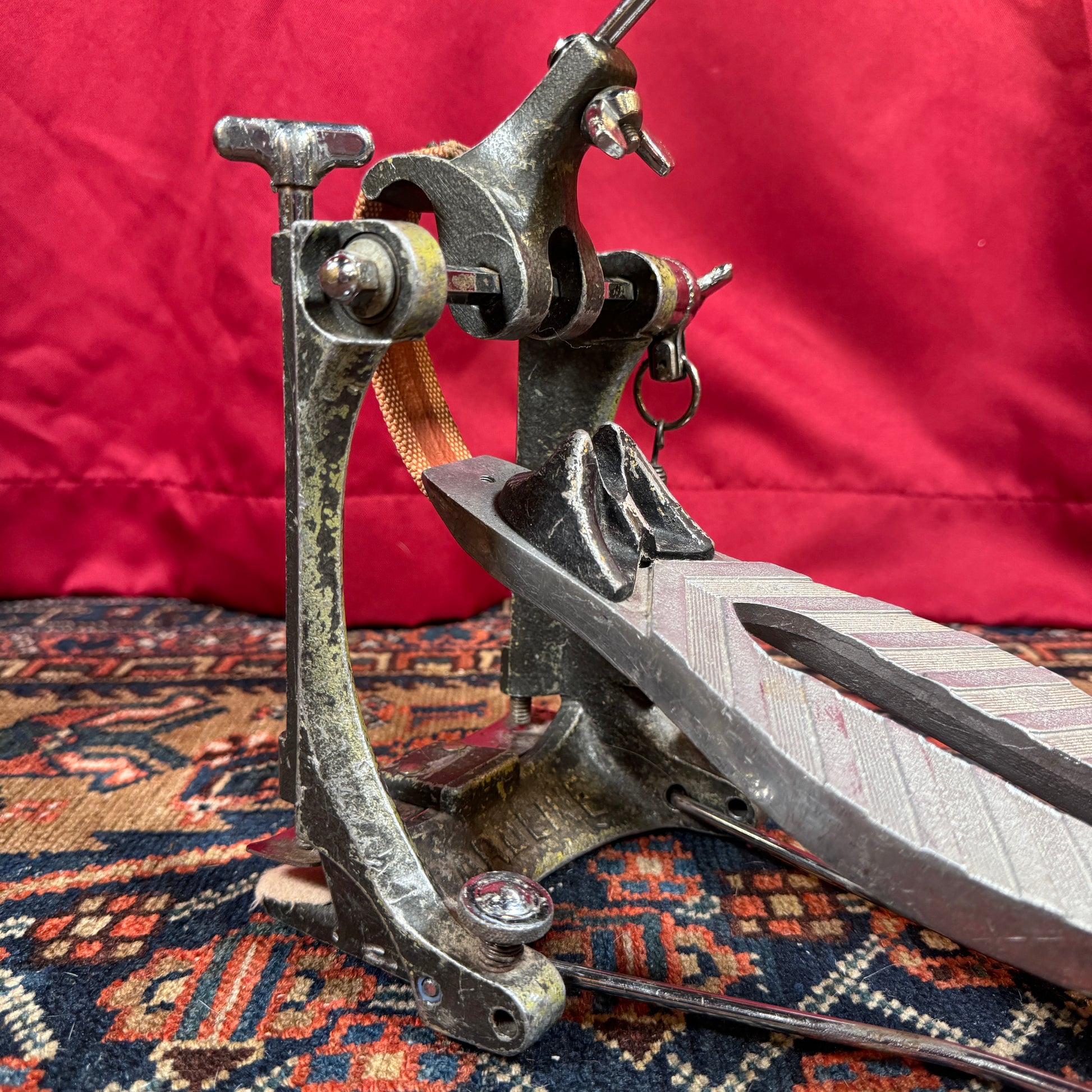 asba caroline pedal 1970s ASBA Caroline Bass Drum Pedal