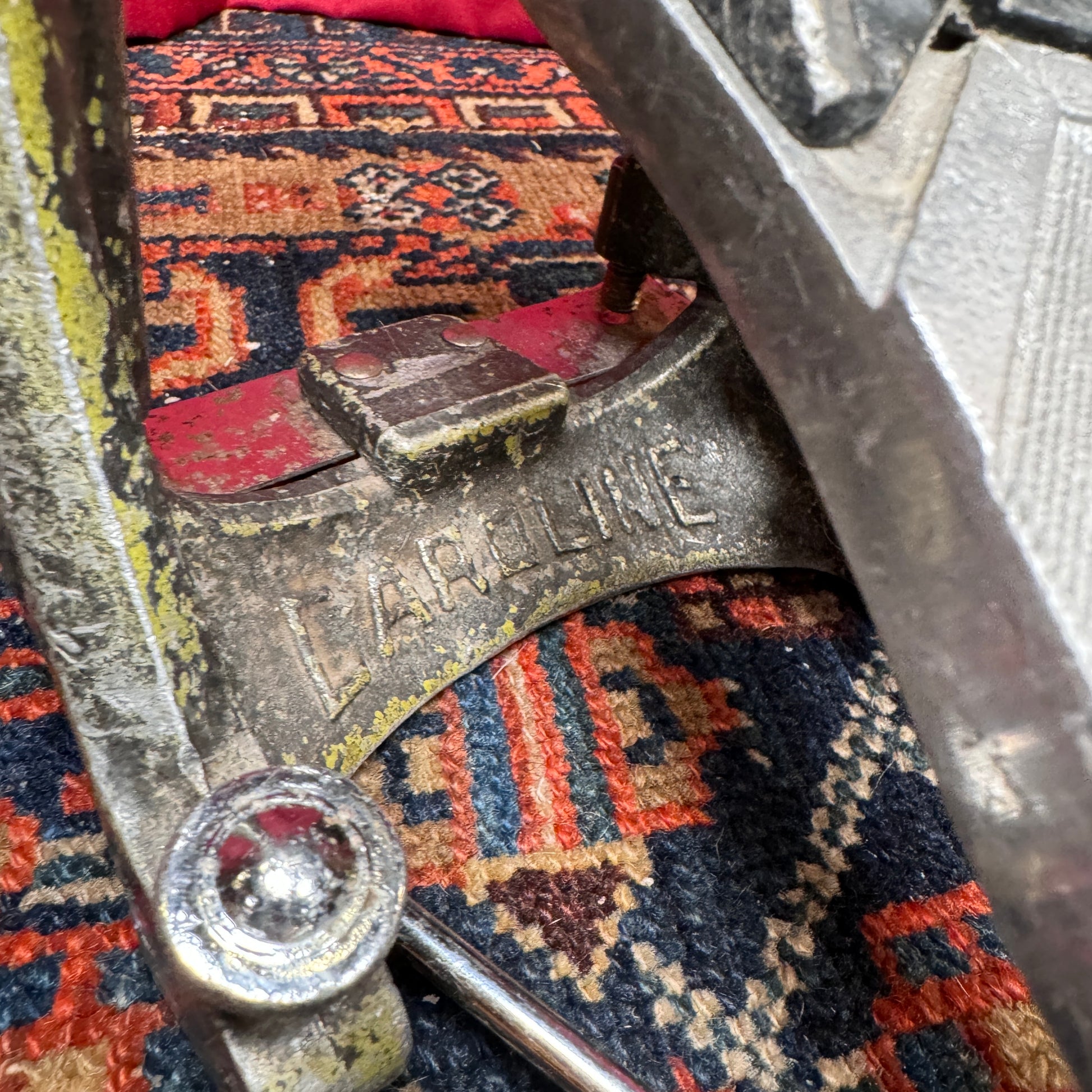 asba caroline pedal 1970s ASBA Caroline Bass Drum Pedal – Drugan's Drums & Guitars