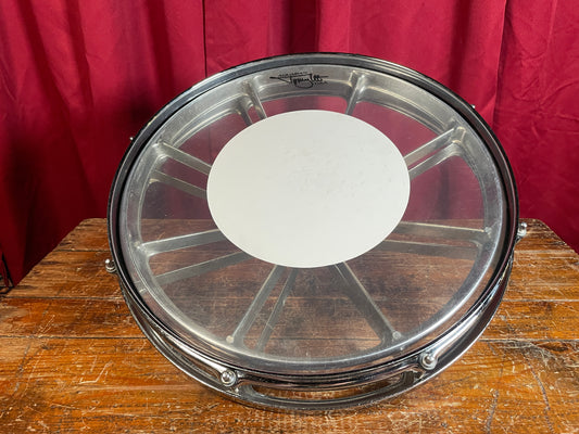 1970s Remo 16" Roto Tom Chrome Rototom Drum