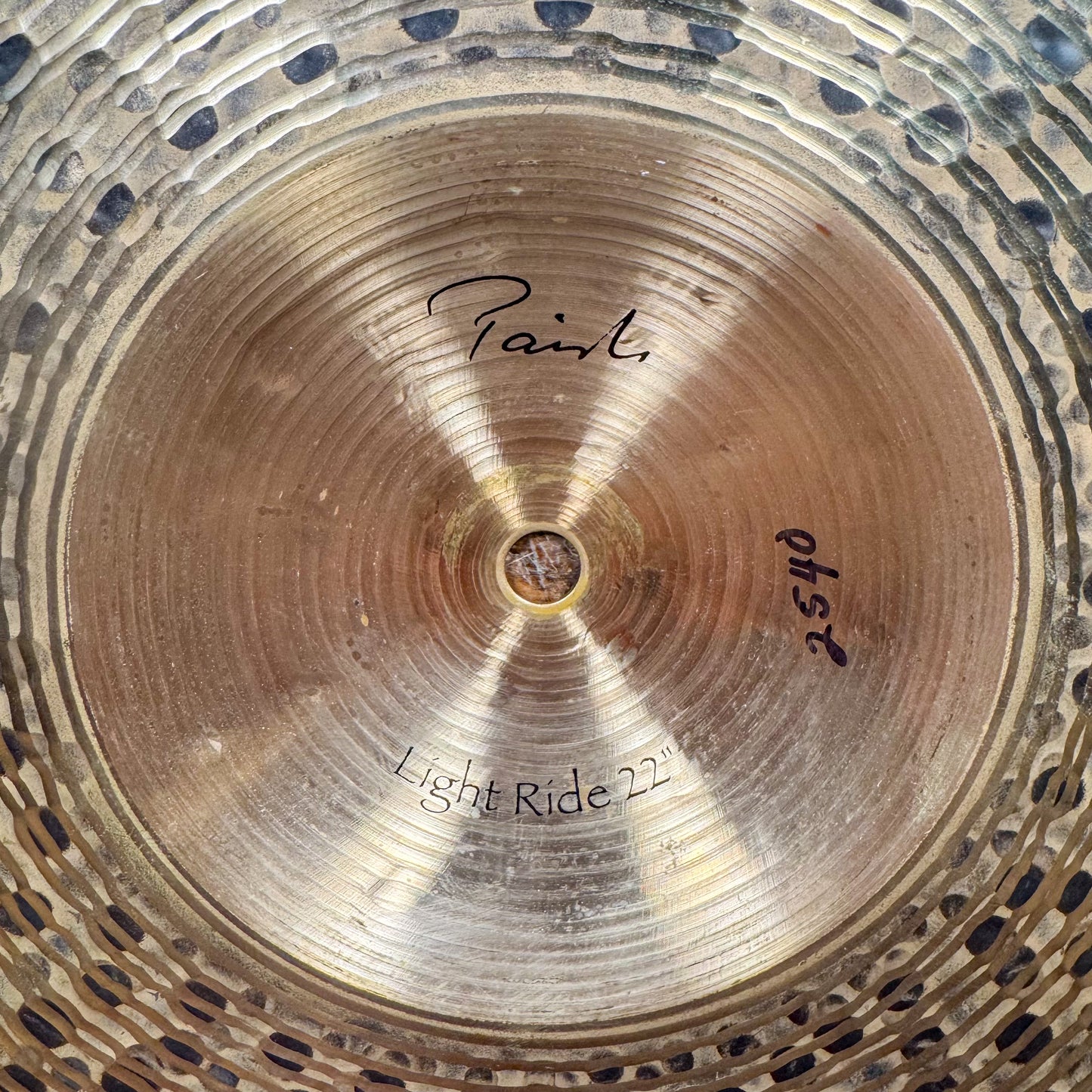 22" Paiste Signature Traditionals Light Ride Cymbal 2540g *Video Demo*