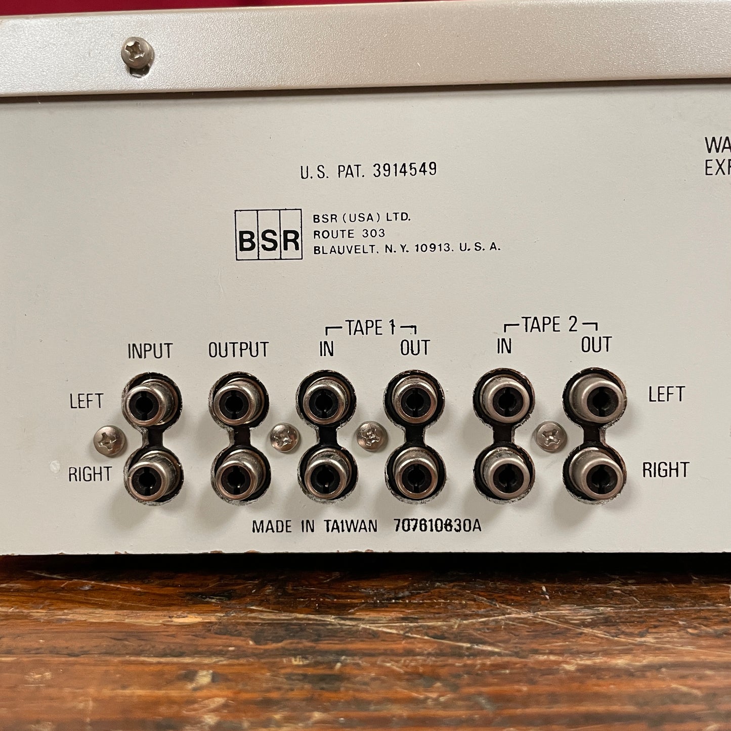 BSR EQ-110X Stereo Frequency Equalizer 10 Band EQ