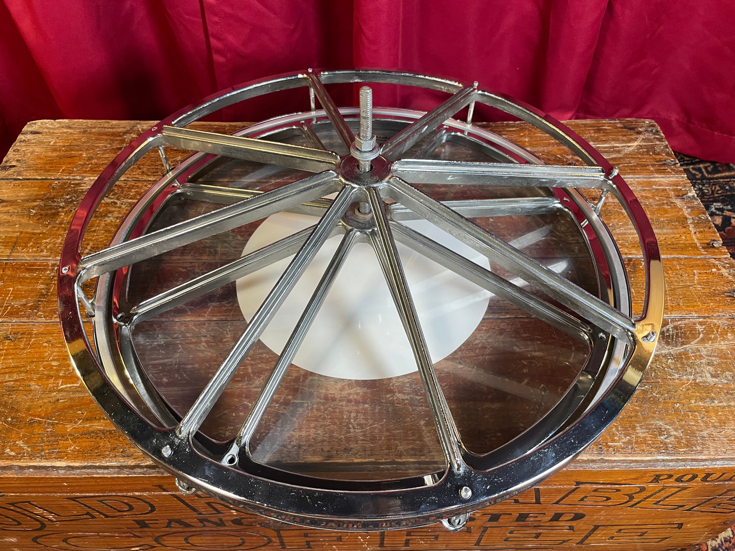 1970s Remo 18" Roto Tom Chrome Rototom Drum